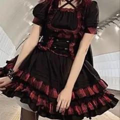 ゴスロリ ロリータ セットアップのサムネイル