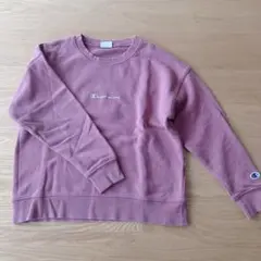 Champion ライトピンクトレーナー　チャンピオン　綿100% ライトオン