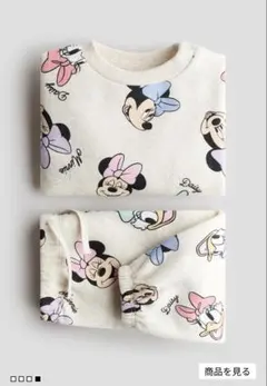 【らい様専用】H&Mミニーマウス・デイジーダック スウェットセットアップ