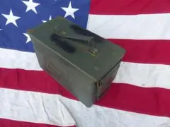 米軍放出品　弾薬箱　AMMO BOX 道具箱などに　M キャリングケース　168のサムネイル