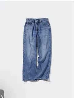 UNIQLO ワイドストレートジーンズ 23インチ