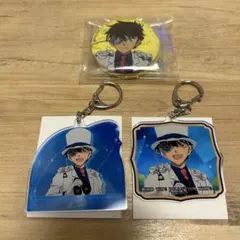 怪盗キッド 名探偵コナン アクリルキーホルダー 缶バッジ