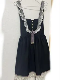 Amavel ジャンパースカート ブラック