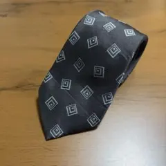 値下げBMING by BEAMS ネクタイ ビーミング 幾何学模様 グレー