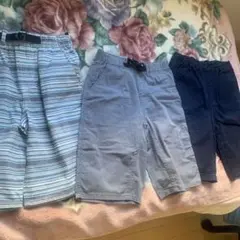 は*ん様 ストライプ 半ズボン 160cmまとめ3点