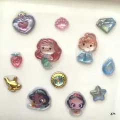 ボンボンドロップシールおすそ分け　プリンセス