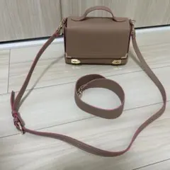 Samantha ピンクショルダーバッグ