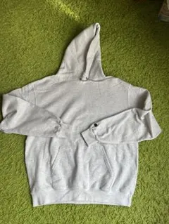 Champion グレー フード付きパーカー Lサイズ