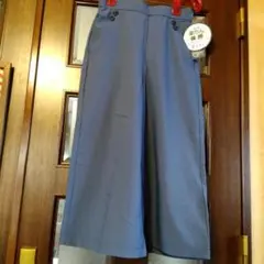ストライプ ワイドパンツ