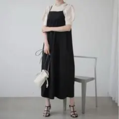 frames RAY CASSIN キャミソールワンピース ブラック