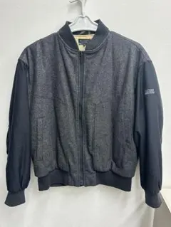 アイスバーグ　ICEBERG スヌーピー ウールブルゾン グレー×ブラックのサムネイル
