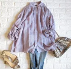 ユナイテッドアローズ 定価1.8万 華やか ふんわりギャザーボリュームブラウス