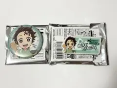 鬼滅の刃　きめつ食堂　缶バッジ&ネームプレート風バッジ【竈門炭治郎】