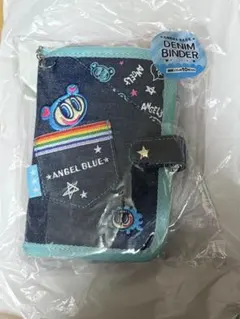 最安値‼️エンジェルブルー シール帳 オリンピア デニムバインダー B