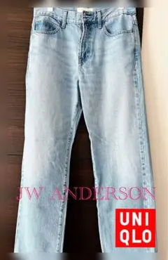 【UNIQLO×JW ANDERSON】新品 ストレートジーンズ 26 BLUE