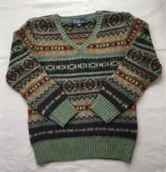 ポロラルフローレン フェアアイル コットンブレンド セーター 120