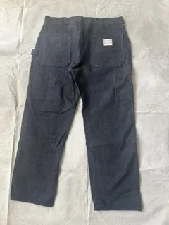 新品BONCOURAペインターパンツ　ブラックw34のサムネイル