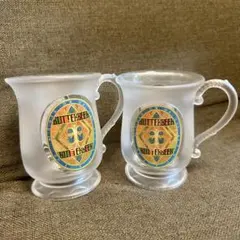 バタービール フロストガラス マグカップ 2個セット
