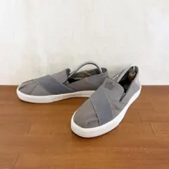 美品　アドミラル　スリッポン　グレー　25.0センチのサムネイル
