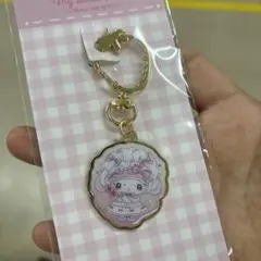 マイメロディピアノ DOLLY MIX PETIT メタルキーホルダー マイメロ