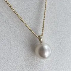 あこや真珠 一粒ネックレス Akoya Pearl P74