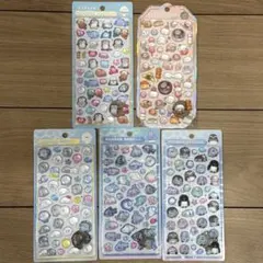 ボンボンドロップシール　オリジナル　水族館限定　イオン限定　5点セット