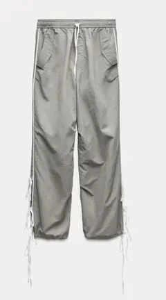 ZARA ナイロンパンツ