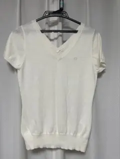 【美品・ヴィンテージ】Champion半袖サマーニット　半袖Tシャツ