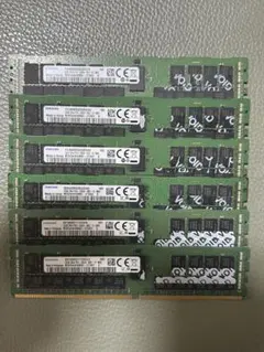 SKHynix PC4-2666V 32GB✖️4枚 サーバ用メモリー - メルカリ