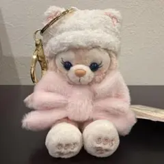 【新品未使用】香港ディズニー　リーナベル　ぬいぐるみキーホルダー　冬限定