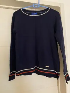 BLUE LABEL CRESTBRIDGE ニット 38 ネイビー