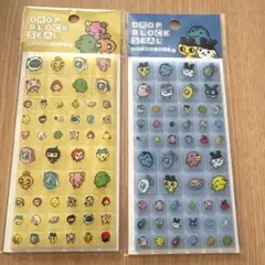 BLOCK SEAL たまごっち　ドロップブロックシール　タイルシール
