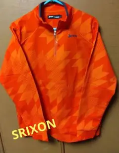 Srixon オレンジ ハーフジップ Tシャツ Lサイズのサムネイル