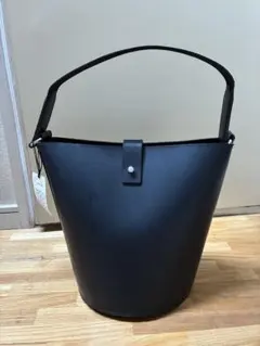 無印良品　バックバケツ型　黒のサムネイル