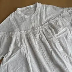 ＊SM2＊配色ギャザーブラウス＊キナリ＊