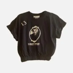 GILDAN ネイビー クロップドTシャツ Mサイズ