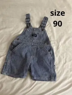 オシュコシュ　オーバーオール　サロペット　ロンパース　ヒッコリー　ストライプ