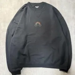 JERZEES ジャージーズ スウェット 黒 虹 アメカジ シティガール