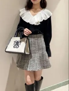 SNIDEL ツイードミニスカート 未使用