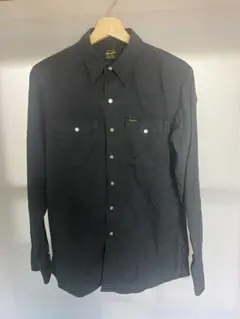 Wrangler ブラック 長袖シャツ　Mサイズ