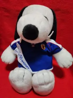 スヌーピー　サッカー　ぬいぐるみ　M SNOOPY