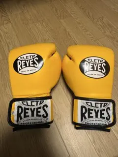 REYES ボクシンググローブ 14oz ゴールド - メルカリ