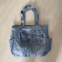 デニム リメイク トートバッグ