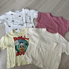 ZARAbaby tシャツ動物柄・ドナルドダックTシャツ4枚セット74cm