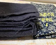 ダークネイビー テクスチャー生地