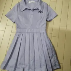 KOL ME BABY 半袖 プリーツ ワンピース　ワールド