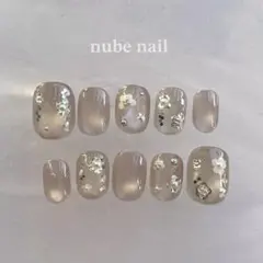 【オーダー】水光マグ お花ホロネイル 入学 入園