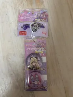 名探偵プリキュア クリップカンバッチ キュアアルカナシャドウ ヘアゴム