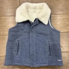 babyGAP フリース襟付きベスト 80