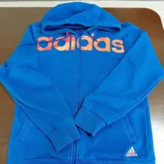 adidas Sport Essentials パーカー 青SizeL